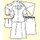 Shift, Shortgown, Petticoat, Apron, Handkerchief and Pocket
