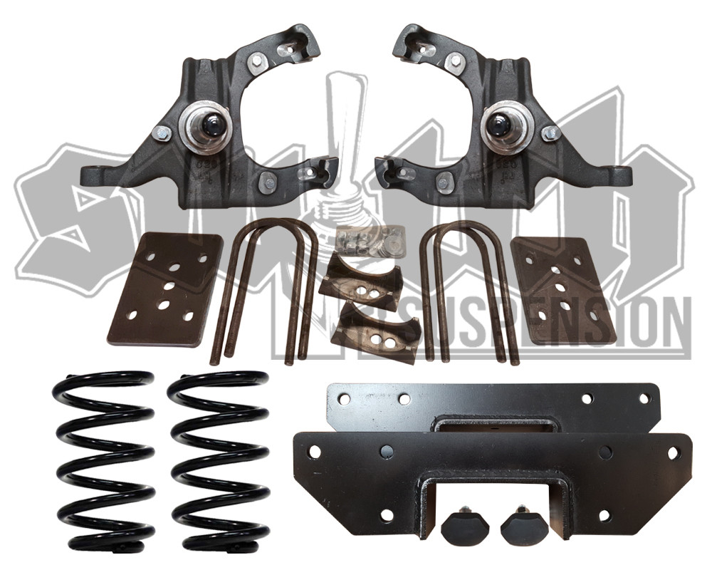 Chevrolet C-20/C-30 1973-1991 6/8 Deluxe Drop Kit - Suspension Shop