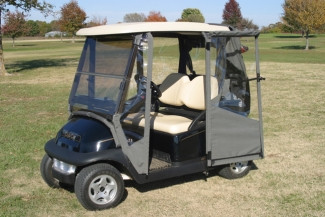 passenger doorworks golf cart hinged sided sunbrella enclosure door