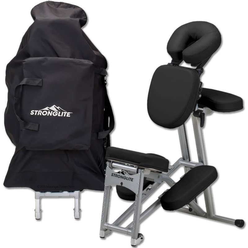 stronglite ergo pro ii portable massage chair package