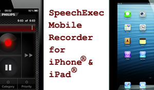 Philips SpeechExec Mobile for iPhone® & iPad®
