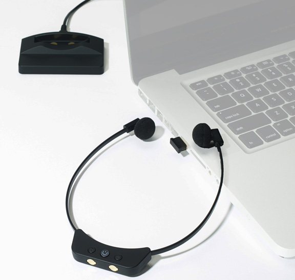 Spectra SP-300BT Wireless Transcription Headset