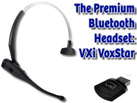 Voxstar headset and USB dongle