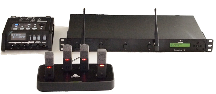 Sound Professionals Complete 4 wireless microphone system with mixer for  Courtrooms and Depositions SP-WIRELESS-MIC-SYSTEM-4