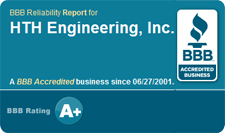 HTH Engineering is a BBB ranked A+ business