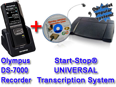 DS-7000 and Start-Stop Universal Transcription System