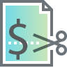 Icon visualizing cost savings of the Web SCP