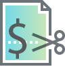 Icon visualizing cost savings of the Web SCP