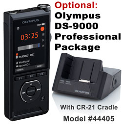 Image of Olympum DS-9000 Professional Package / DS-9000 and CR-21 cradle.