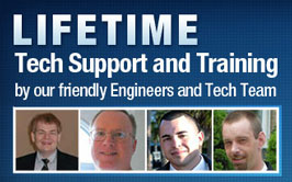 Life Time Tech support with our Friendly Engineers.