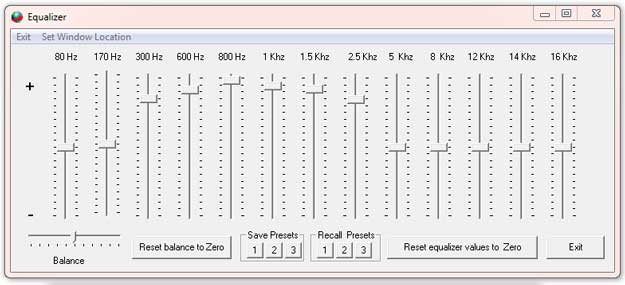 Start-Stop OMNIVERSAL Equalizer