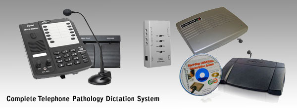 Complete Wired Pathology Dictation System