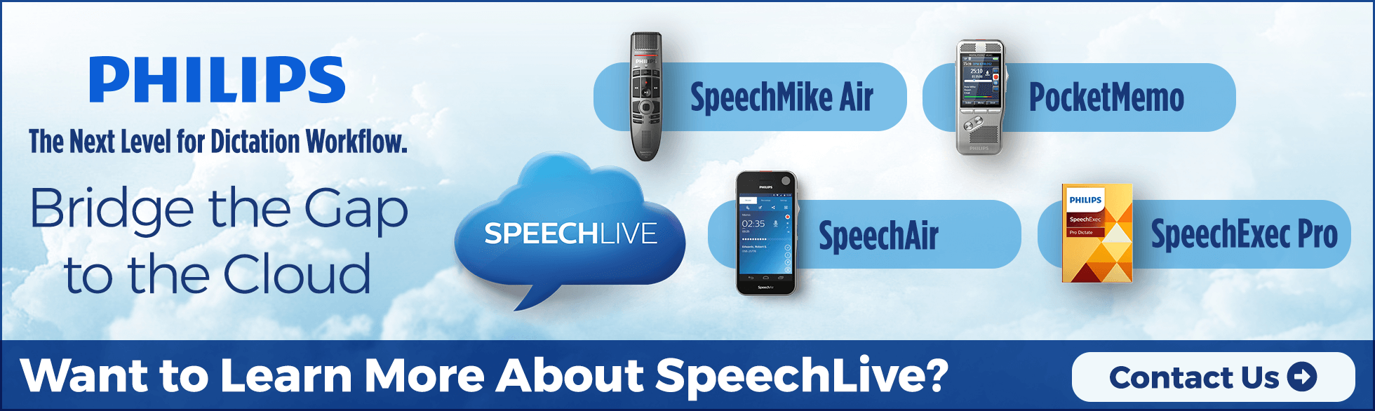 Philips - The Next Level for Dictation Workflow. Bridge the Gap to the Cloud.