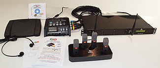 Start-Stop  Secure WIRELESS 4-Channel Conference Recording/Transcription System