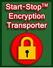 Start-Stop Encryption Transporter