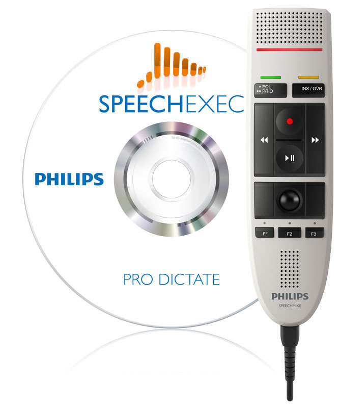 USB Professional PC-Dictation Microphone PHILIPS LFH3200 SpeechMike III Pro Push Button Operation 
