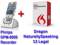 Legal Package: DPM-8000 + Dragon NaturallySpeaking 13 Legal