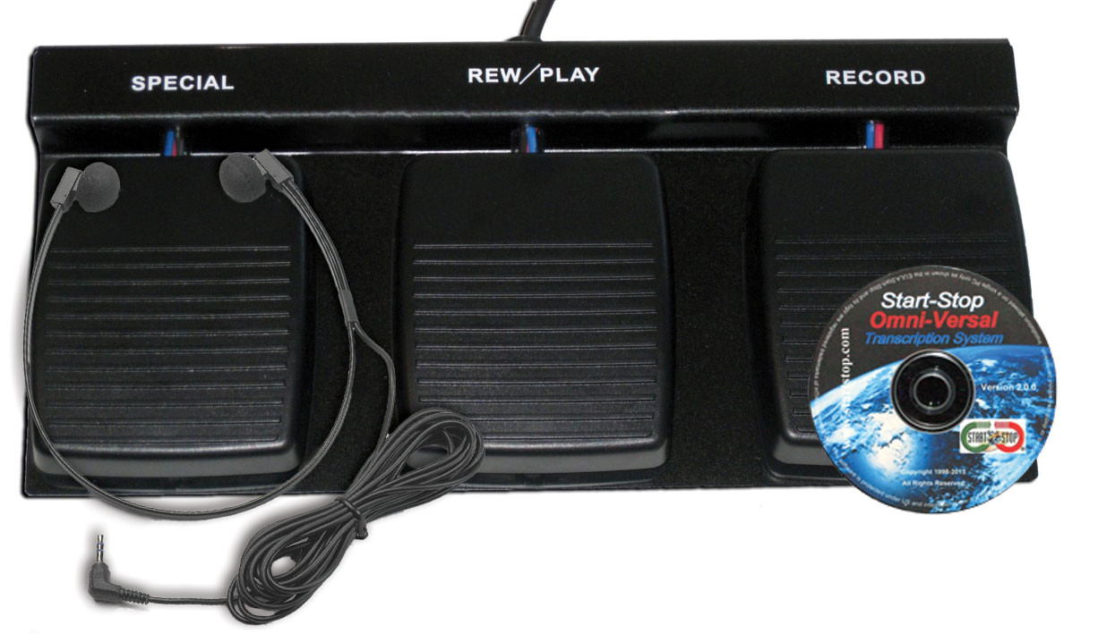Transcription/Dictation Foot Pedals & Hand Controllers
