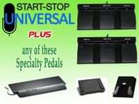 Start-Stop Universal Audio Transcription System Specialty Pedal Bundles