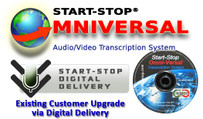 Existing Customer Upgrade to Start-Stop OmniVersal DVD/Video/Audio Transcription System Software via Digital Delivery