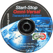 Start-Stop OmniVersal Transcription System – Software Only