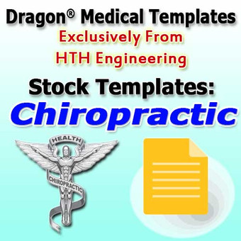 Chiropractic Templates for Dragon Medical Practice Edition 2.3