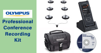 New Professional Olympus Conference Recording Kit