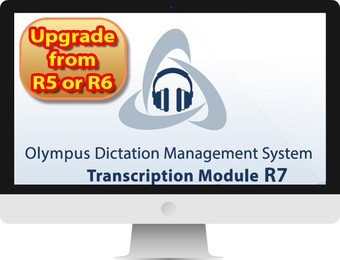 Olympus AS9004 ODMS R7 Transcription Module UPGRADE LICENSE and KEY (digitally delivered) FROM R5 or R6