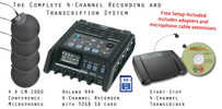 Start-Stop GoldenEar 4X Pro 4-Channel Conference Recording/Transcription System