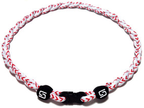 2 Rope Titanium Necklace (Baseball)