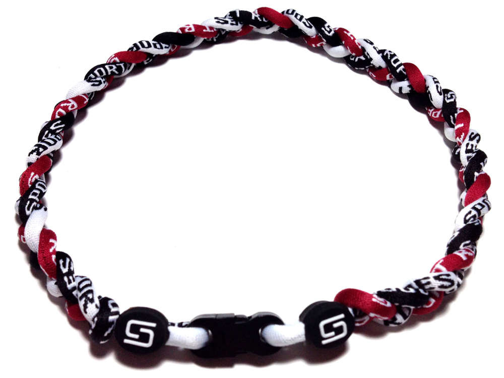 NEW Maroon Gray White Braided Tornado Necklace w/ YOUR NUMBER Baseball Softball 