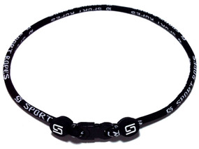 1 Rope Titanium Necklace (Black)