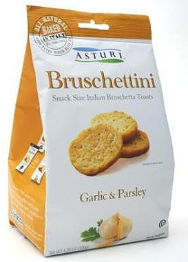 Asturi Bruschettini Garlic & Parsley 4.2oz bags