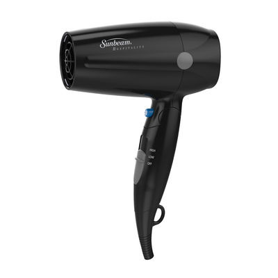 Sunbeam Hd3005 005 1875 Watt Folding Hand Held Hair Dryer Black Image 1