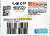 Mr. Clean Ultra Magic Eraser 1ct+ exp Sat 5/25/24 SV 5-5 (save $1.49)