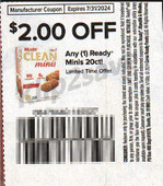 Ready Minis 20ct exp Wed 7/31/24 SS 5-19 (save $2.00)