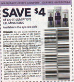 Bausch + Lomb Lumify Eye Illuminations exp Sat 8/3/24 SV 6-9 (save $4.00)