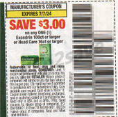 Excedrin 100ct+ or Head Care 16ct+ exp Sun 7/7/24 SV 6-9 (save $3.00)