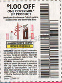 CoverGirl Lip Product exp Sat 7/6/24 SV 6-23 (save $1.00)