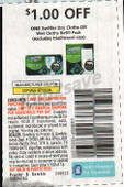Swiffer Dry or Wet Cloths Refill Pack exp Sat 7/6/24 SV 6-23 (save $1.00)