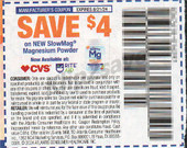 SlowMag Magnesium Powder exp Wed 8/21/24 SV 7-21 (save $4.00)