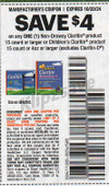 Claritin Non-Drowsy 15ct+ or Children's 15ct+ or 4oz+ exp Sun 10/20/24 SV 9-22 (save $4.00)