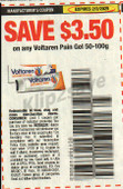 Voltaren Pain Gel 50g - 100g exp Sun 2/2/25 SV 1-5 (save $3.50)