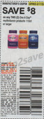 One A Day Multivitamin 110ct+ exp Sun 8/17/25 SV 8-3 (save $8.00 wyb 2)
