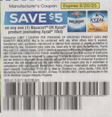 Nasacort or Xyzal exp Sat 9/20/25 SV 8-24 (save $5.00)