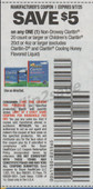 Claritin Non-Drowsy 20ct+ or Children's 20ct or 4oz+ exp Sun 9/7/25 SV 8-24 (save $5.00)