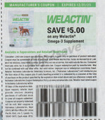Welactin Omega-3 Supplement exp Wed 12/31/25 SV 9-7 (save $5.00)