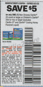 Claritin Non-Drowsy 20ct+ or Children's Claritin 20ct or 4oz+ exp Sun 9/21/25 SV 9-7 (save $5.00)