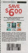 Neuriva 30ct - 60ct exp Sat 11/1/25 SV 10-5 (save $6.00)