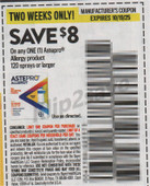 Astepro Allergy Product 120+ Sprays exp Sun 10/19/25 SV 10-5 (save $8.00)